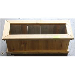 CEDAR PANTER BOX 26X10X10