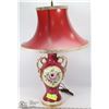VINTAGE RED DECORATIVE LAMP