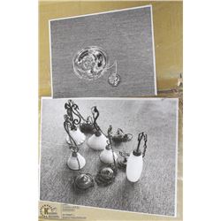 5 NEW TRADITIONAL PENDANTS WITH 1 CHROME PENDANT