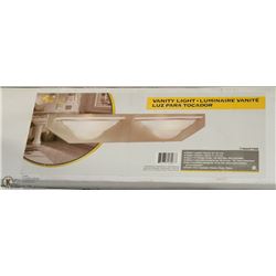 CASE OF 4 NEW 2 LIGHT BATHROOM BAR LIGHTS WITH