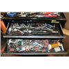 Image 3 : TOOL BOX WITH 5 DRAWERS & BOTTOM SHELF FULL OF