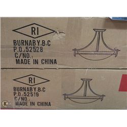 NEW SEMI FLUSH CHANDELIER