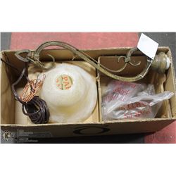 NEW TRADITIONAL PENDANT WITH GLASS