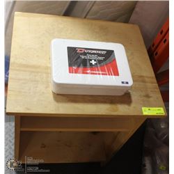 FIRST AID KIT AND END TABLE SHELF