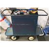 Image 1 : 3 TIER METAL GARAGE/TOOL CART WITH HEAVY DUTY