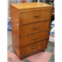 4 DRAWER DRESSER 30"X18"X46"H