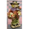 Image 1 : DECORATIVE CERAMIC WELCOME SCARECROW 25" TALL.