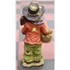 Image 2 : DECORATIVE CERAMIC WELCOME SCARECROW 25" TALL.