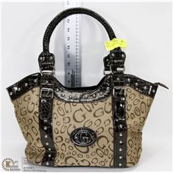 BROWN GUESS INSPIRED PURSE