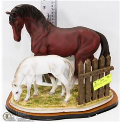 HORSE AND FOAL   FIGURINE