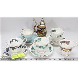 LOT OF ROYAL ALBERT & ROYAL ADDERLEY CHINA SOLD