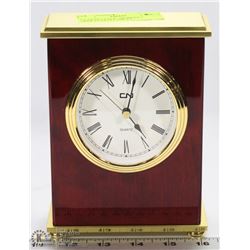 CN DESK CLOCK "WORKING". OFFICE/COLLECTIBLES