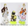 Image 1 : 2 OCCUPIED JAPAN FIGURINES & BIRD FIGURINES.