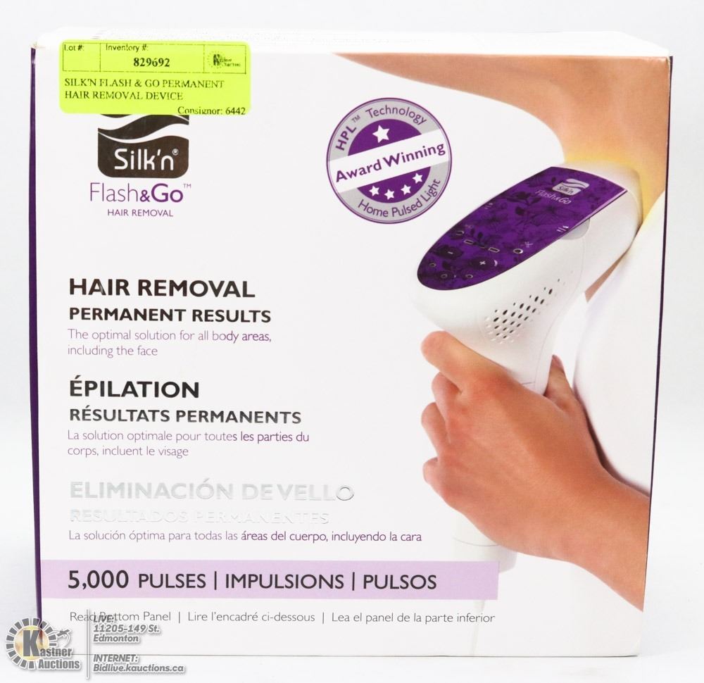 Silkn Flash Go Permanent Hair Removal Device