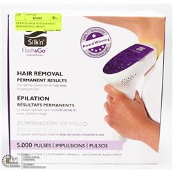 SILK'N FLASH & GO PERMANENT HAIR REMOVAL DEVICE
