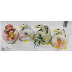 SET OF HAND CRAFTED IN ALBERTA BY RITA KELLY