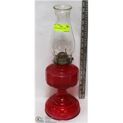 VINTAGE LARGE OIL LAMP
