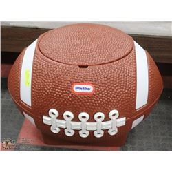 LARGE LITTLE TIKES FOOTBALL STORAGE