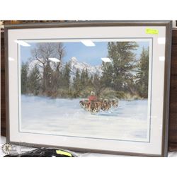 PAUL CALLE LTD ED 386/2500 SIGNED PRINT