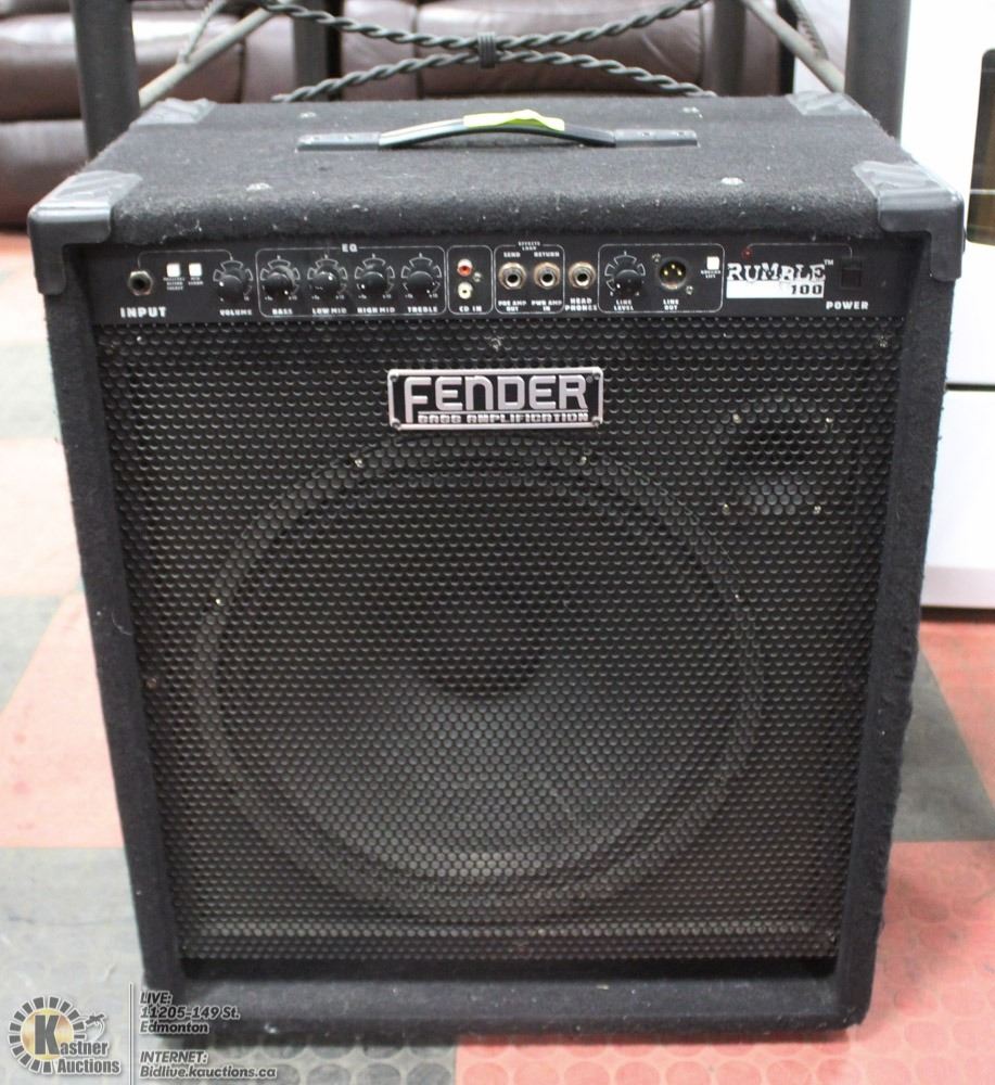 FENDER RUMBLE 100 BASS AMPLIFIER