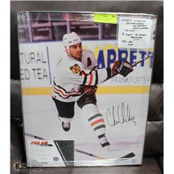 CHRIS CHELIOS GUARANTEED AUTHENTIC AUTOGRAPH