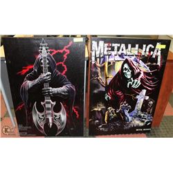 2 METALLICA POSTERS