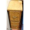 Image 1 : SMALL OAK FILING CABINET