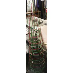 6 PLANT CAGES (14"WX42" HIGH)