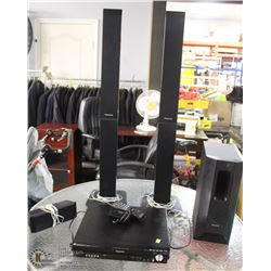 PANASONIC SURROUND SOUND SYSTEM , W/ REMOTE