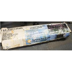 NEW UNUSED 3M X 3M PORTABLE STEEL FRAME SUN