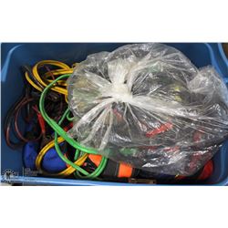 LARGE TOTE OF JUMPER CABLES ON CHOICE