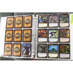 WORLD OF WARCRAFT CARD COLLECTION - 100 PLUS CARDS