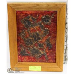 VINTAGE COPPER WALL ART.