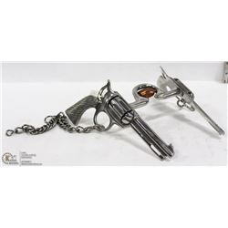 PISTOL HORSE BIT WITH DA STAMPED ON IT.