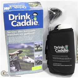DRINK CADDY GOLF SYSTEM FOR BRINGING DRINKS