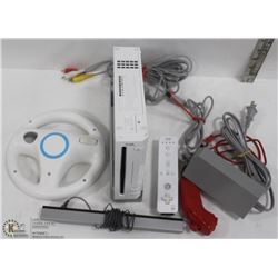 BOX W/NINTENDO WII SYSTEM W/CORDS, 2