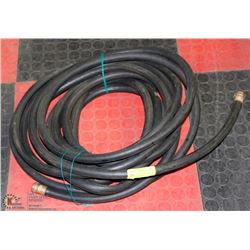 CONTRACTOR GRADE USED BLACK RUBBER WATER HOSE