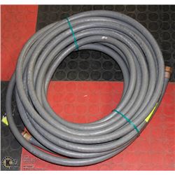 CONTRACTOR GRADE USED GRAY RUBBER WATER HOSE