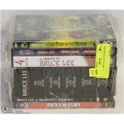 LOT OF 14 BRUCE LEE DVD MOVIES