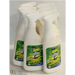 LOT OF 8 RAID EARTH BLENDS PLANT BUG KILLER