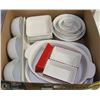 Image 1 : LARGE BOX W/20-PC BAKEWARE COLLECTION,