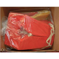 ESTATE BOX OF LIFE JACKETS AND MORE