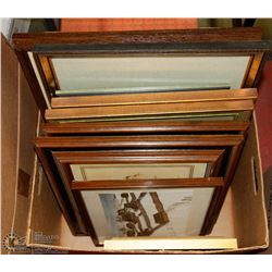 ESTATE BOX OF ASSORTED PICTURES