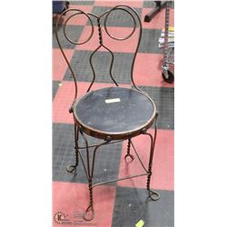 ANTIQUE SODA FOUNTAIN CHAIR