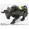 Image 2 : METAL BLACK BULL FIGURINE