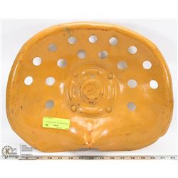 VINTAGE METAL TRACTOR SEAT