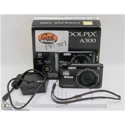 NIKON COOLPIX 20.1MP DIGITAL CAMERA - BLACK