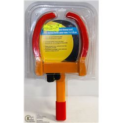 NEW WHEEL CLAMP LOCK FOR SECURING VEHICLES
