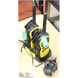 PAIR OF MOTOROLLA WATERPROOF 2 WAY RADIOS WITH