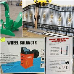 FEATURED ITEMS: COMMERCIAL EQUIPMENT AND ACREAGE GATES